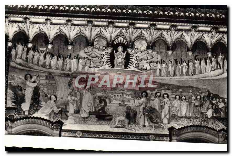 CPA Lyon Basilique Notre Dame de Fourviere Mosaique de Saint Pathin