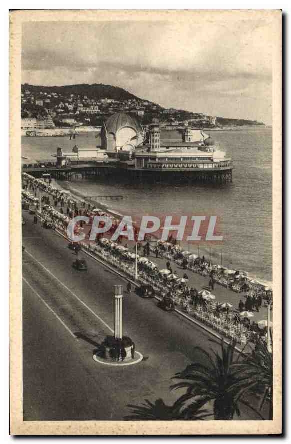 CPA Cote d'Azur Artistique Nice Promenade des Anglais