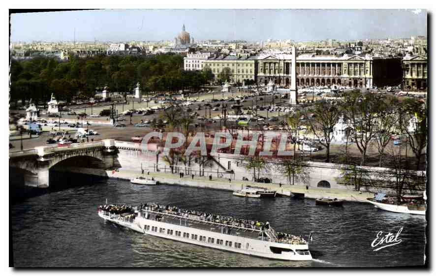 CPA Paris La Place de la Concorde