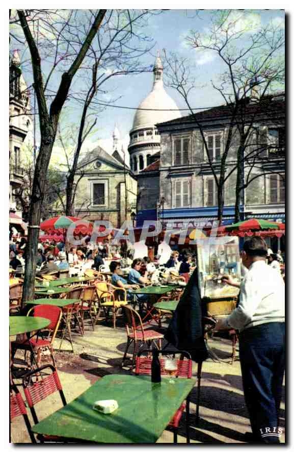 CPA Paris La Place du Tertre
