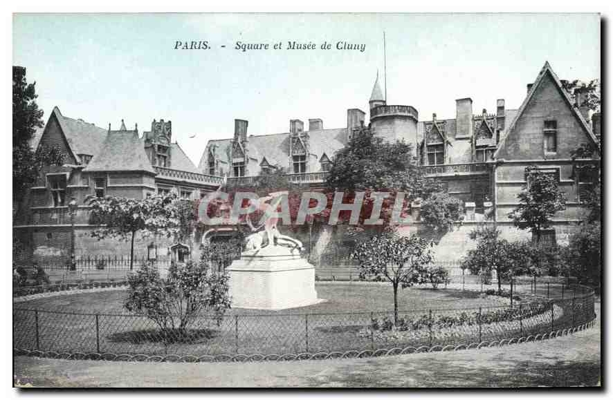 CPA Paris Square et Musee de Cluny