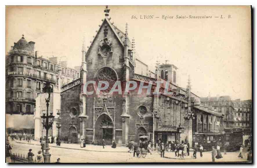 CPA Lyon l'Eglise St Bonaventure