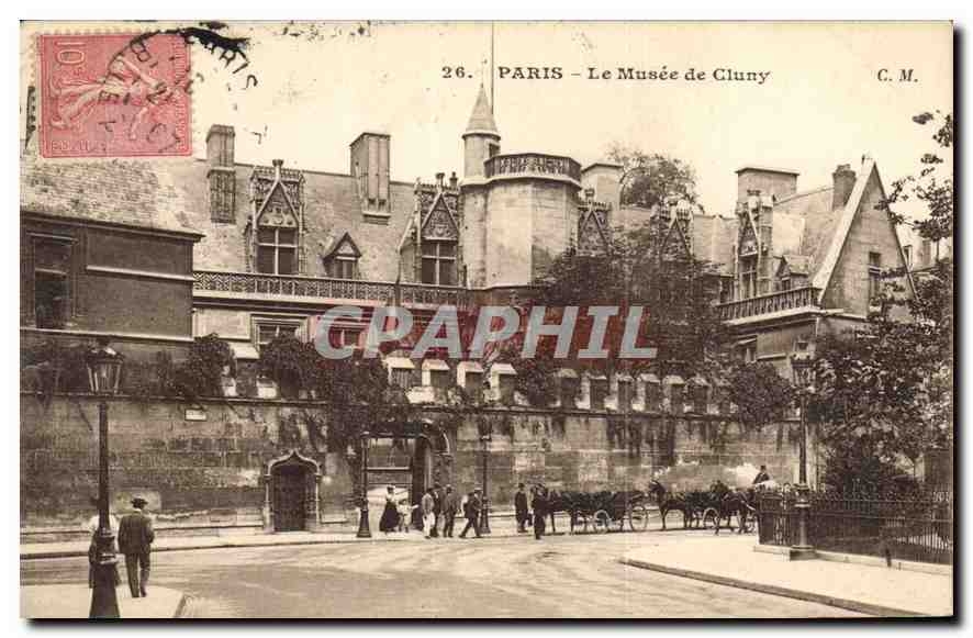 CPA Paris Le Musee de Cluny