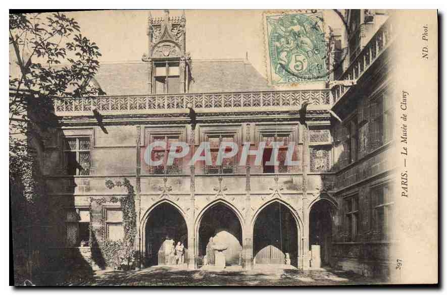 CPA Paris Le Musee de Cluny
