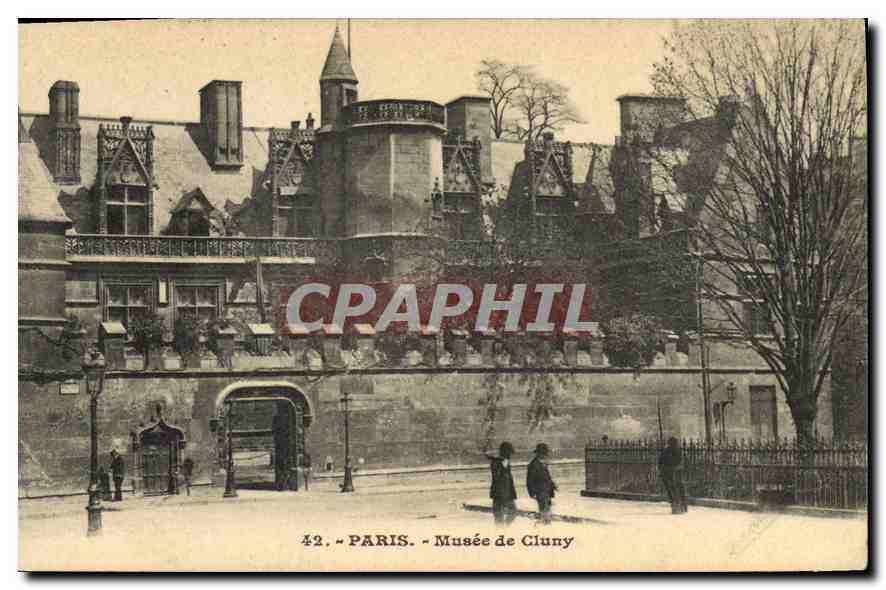 CPA Paris Le Musee de Cluny