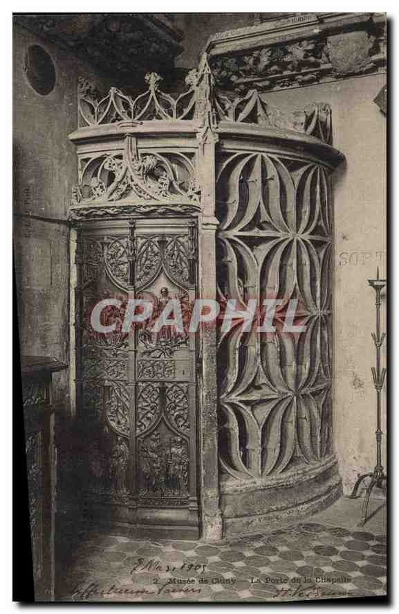 CPA Paris Le Musee de Cluny La Porte de la Chapelle