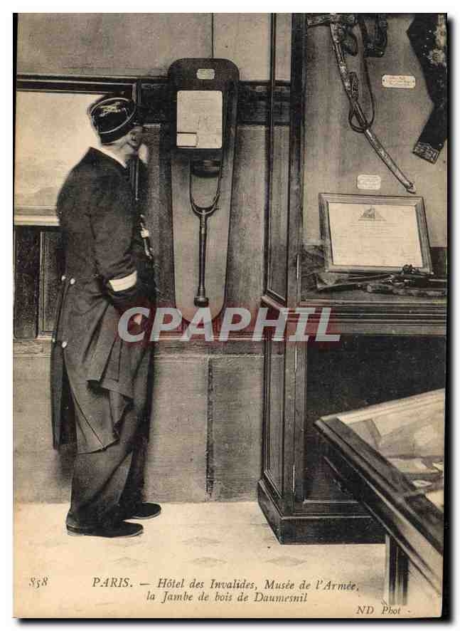 CPA Paris Hotel des Invalides Musee de l'Armee la Janmbe de bois de Daumesnil
