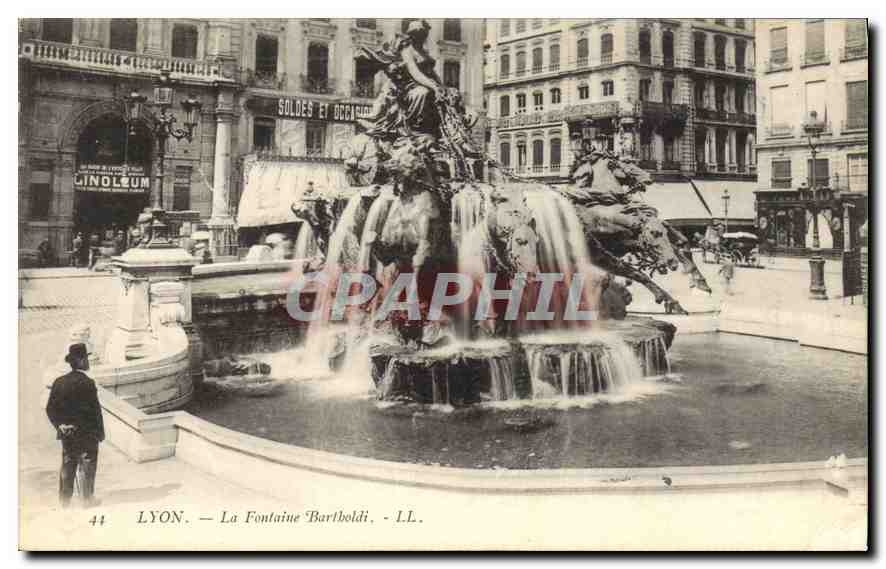 CPA Lyon La Fontaine Bartholdi