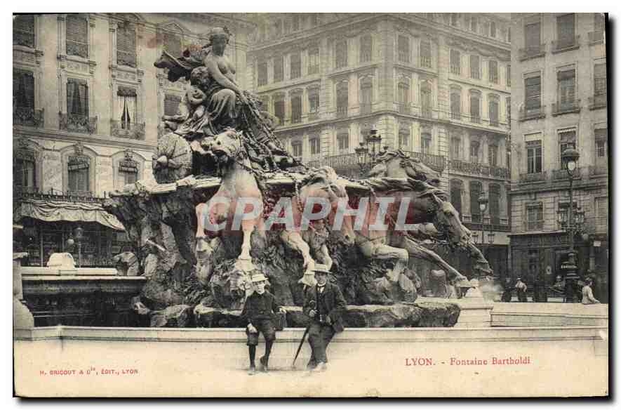 CPA Lyon Fontaine Bartholdi