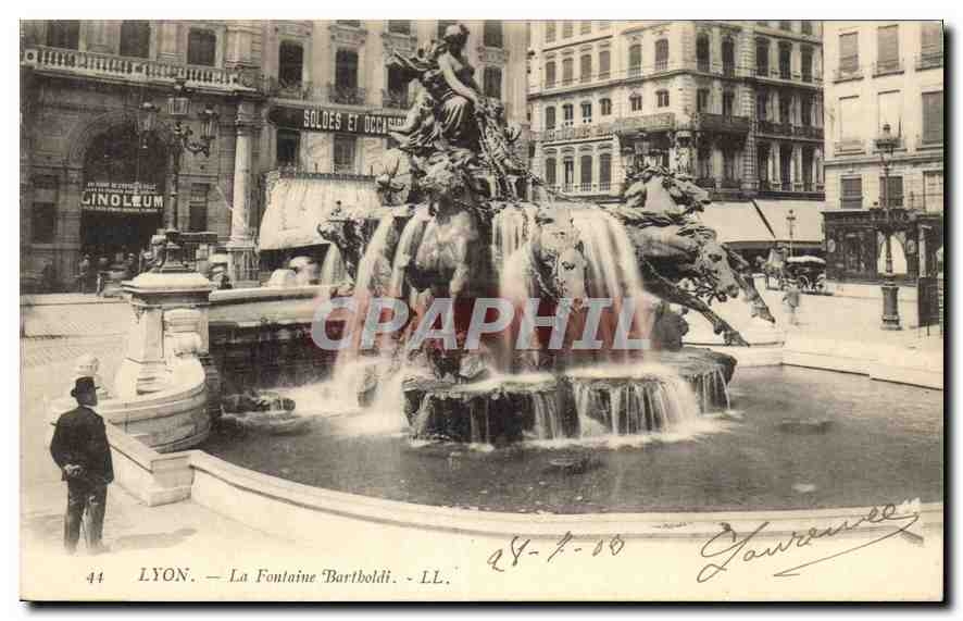 CPA Lyon Fontaine Bartholdi