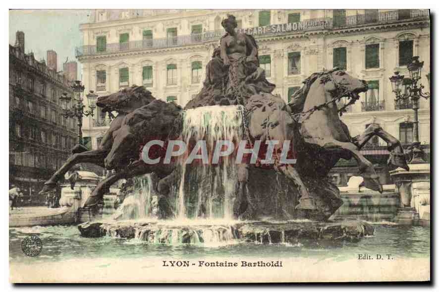CPA Lyon Fontaine Bartholdi