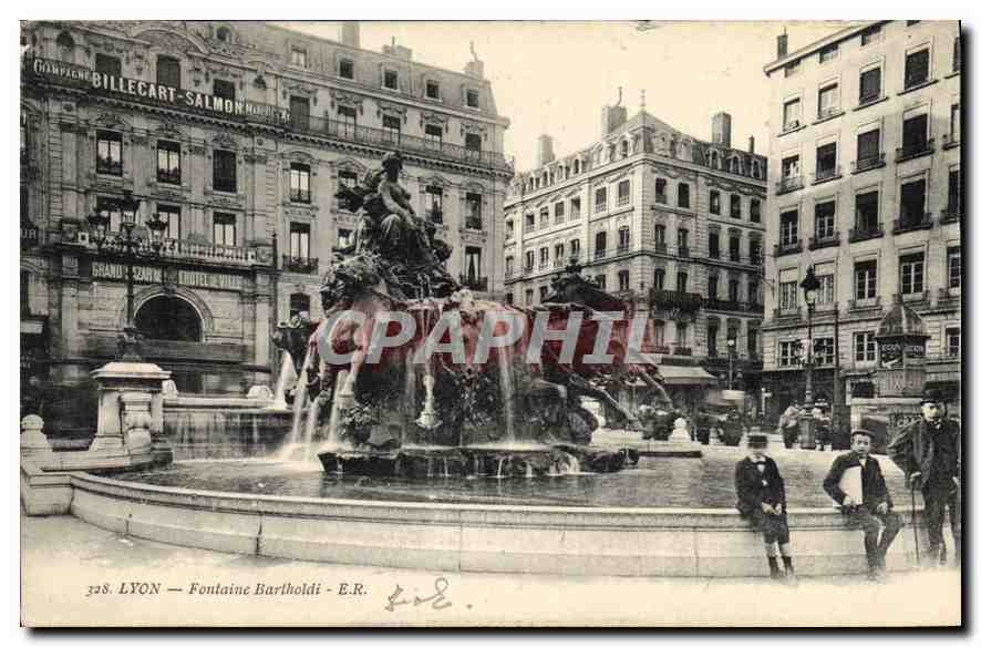CPA Lyon Fontaine Bartholdi