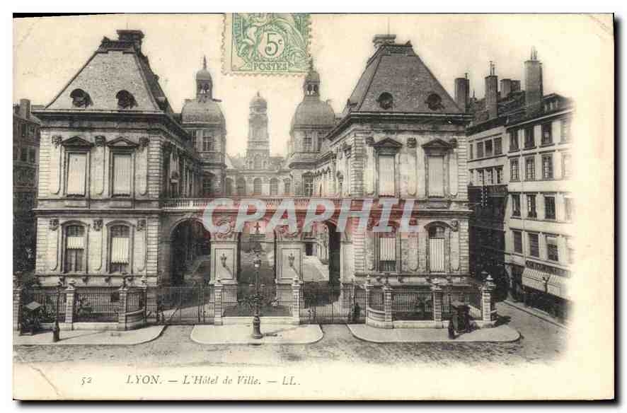 CPA Lyon L'Hotel de Ville