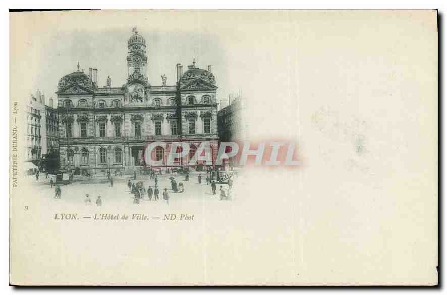 CPA Lyon L'Hotel de Ville