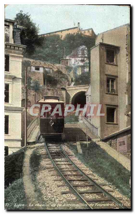 CPA Lyon Le Chemlin de fer