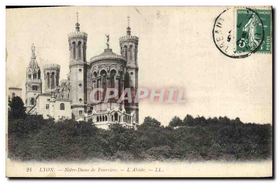 CPA Lyon Notre Dame de Fourviere L'Abside