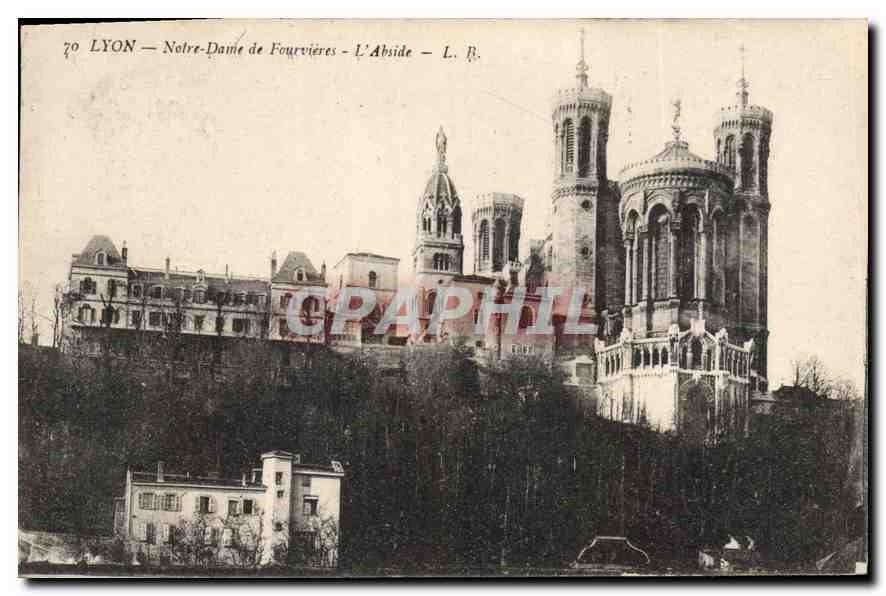 CPA Lyon Notre Dame de Fourviere L'Abside