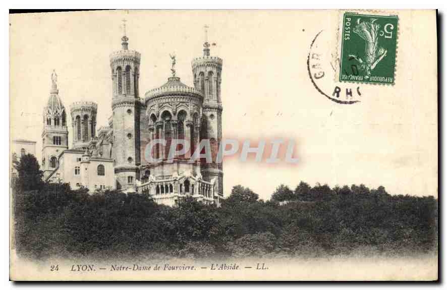 CPA Lyon Notre Dame de Fourviere L'Abside