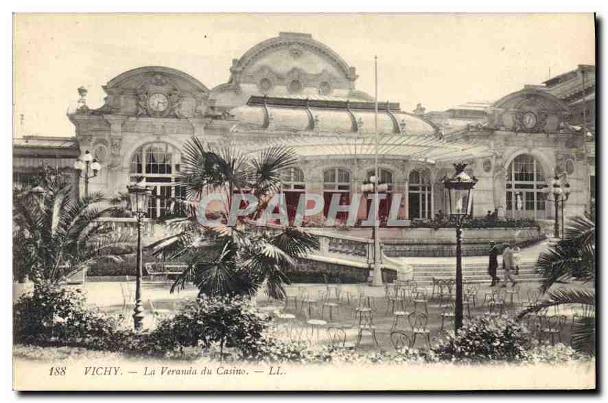 CPA Vichy La Veranda du Casino