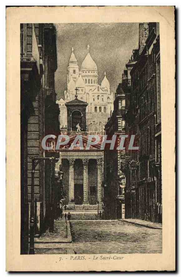 CPA Paris Le Sacre Coeur