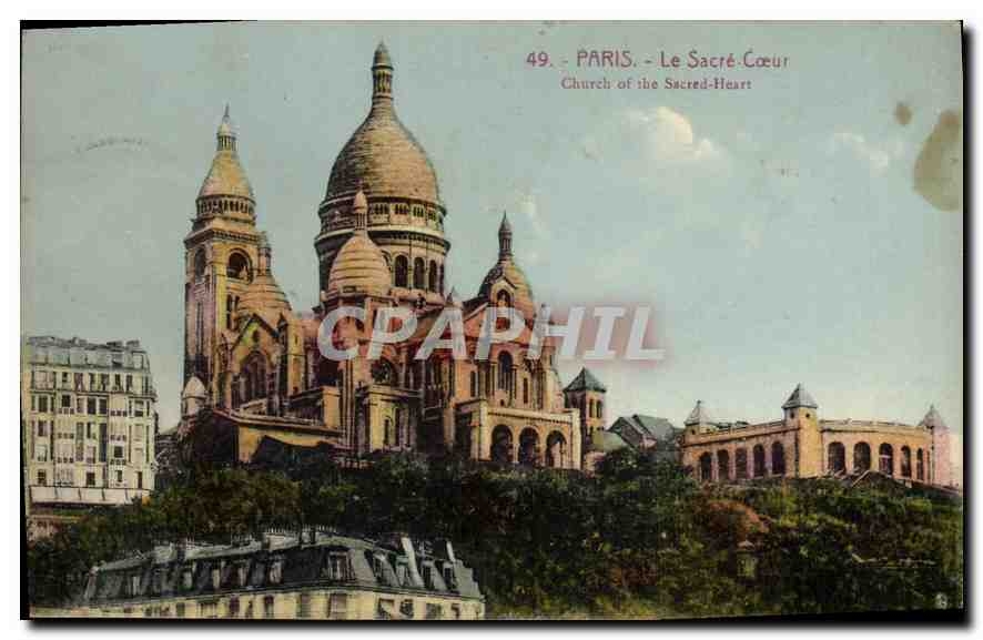 CPA Paris Le Sacre Coeur