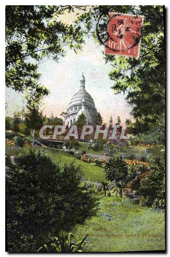CPA Paris Sacre Cœur