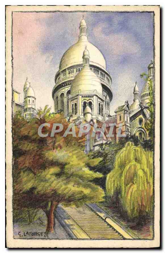 CPA Paris Le Sacre Coeur