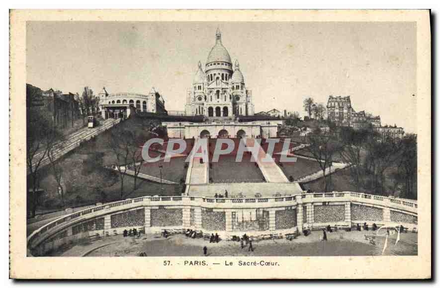 CPA Paris Le Sacre Coeur