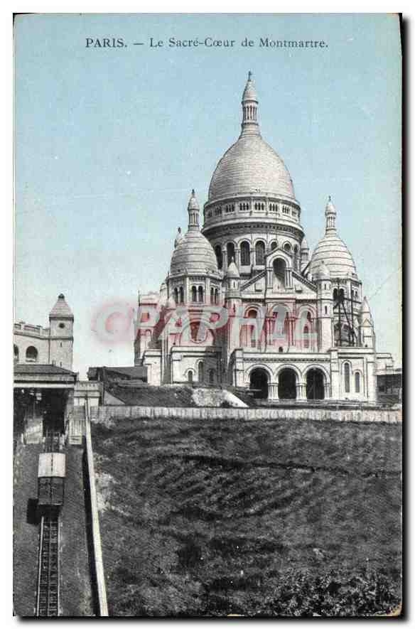 CPA Paris Le Sacre Coeur de Montmartre
