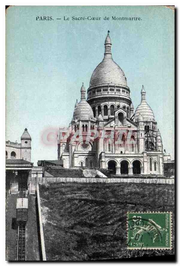 CPA Paris Sacre Coeur de Montmartre