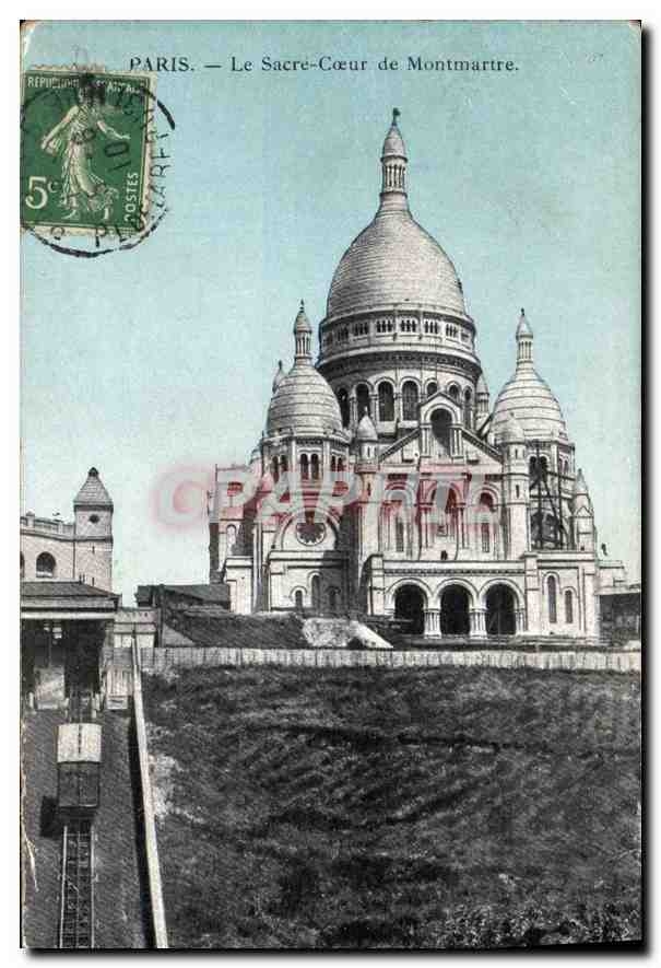CPA Paris Sacre Coeur de Montmartre