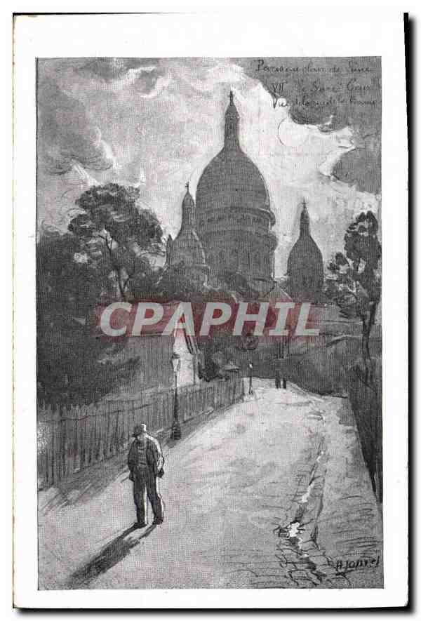 CPA Paris le Sacre Coeur