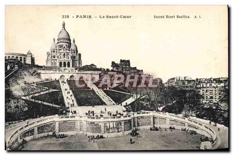 CPA Paris Le Sacre Coeur
