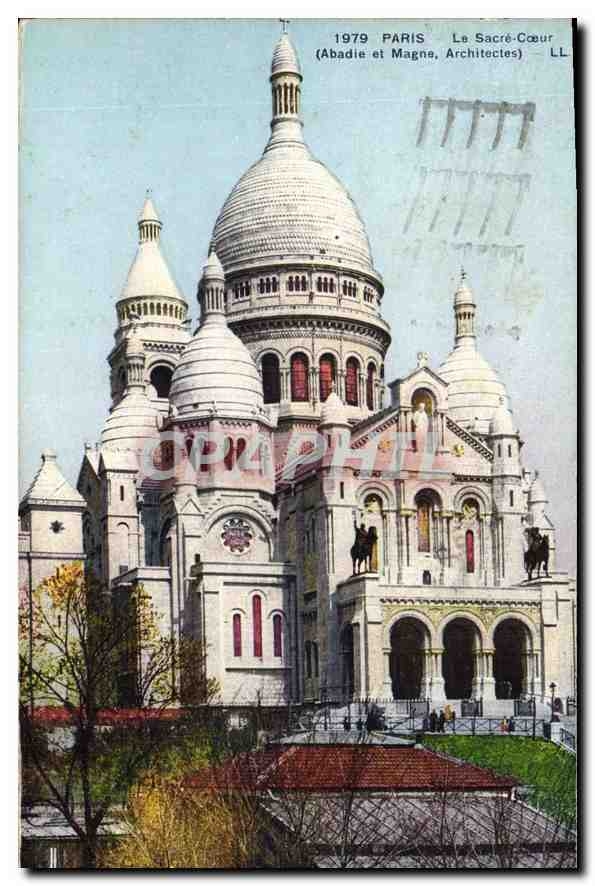 CPA Paris Sacre Coeur (Abside et Magne Archtectes)
