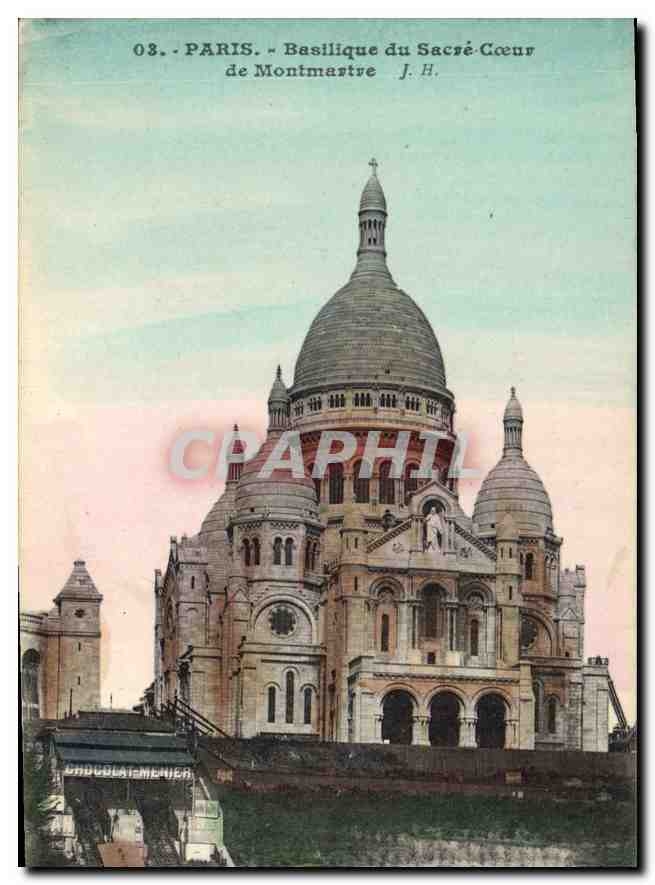 CPA Montmartre Basilique du Sacre Coeur de Montmartre