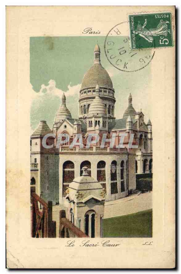 CPA Paris le Sacre Coeur