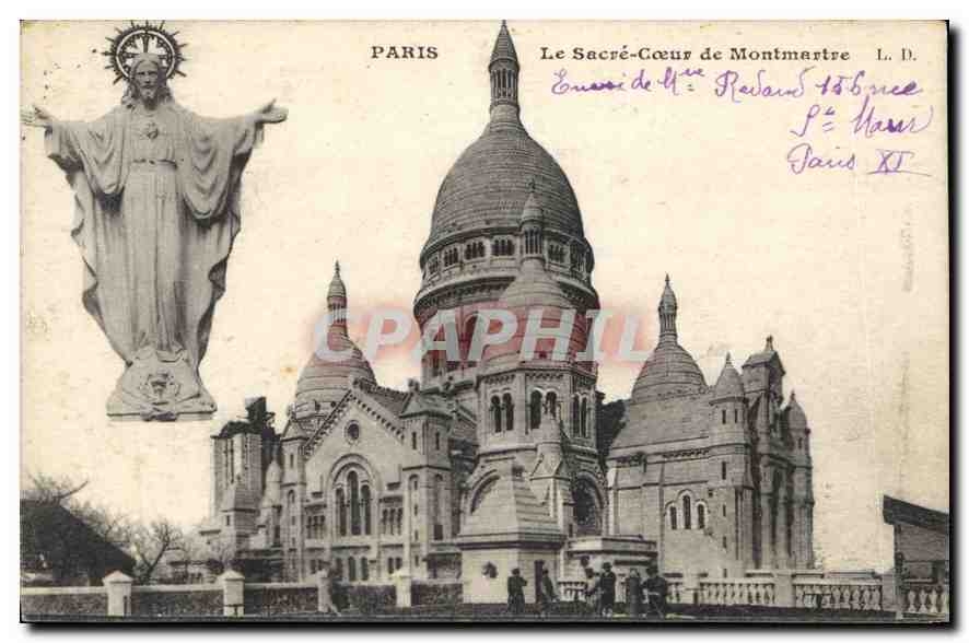 CPA Paris Sacre Coeur de Montmartre