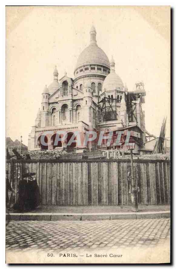CPA Paris Le Sacre Coeur