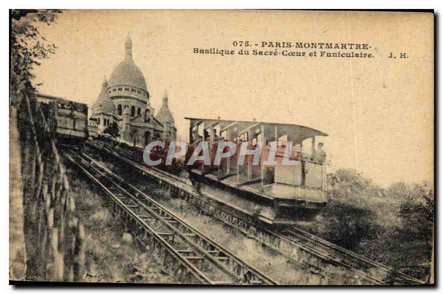 CPA Paris Montmartre Basilique du Sacre Coeur