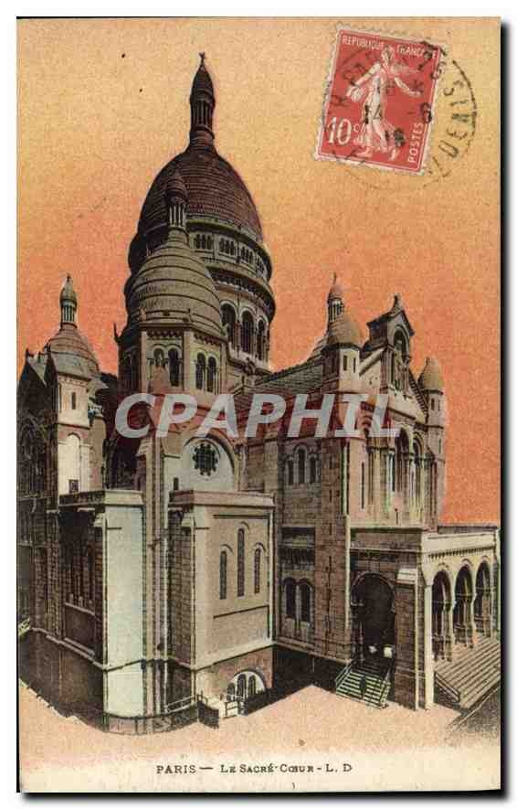 CPA Paris Le Sacre Coeur