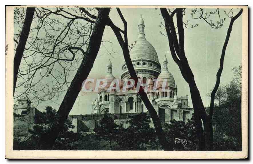 CPA Paris Montmartre Basilique du Sacre Coeur