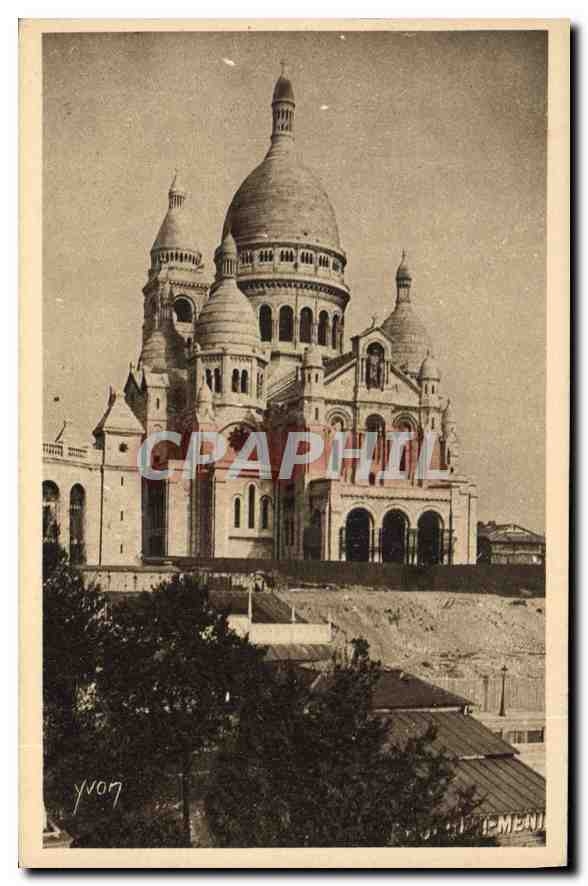 CPA Paris La Basilique du Sacre Coeur