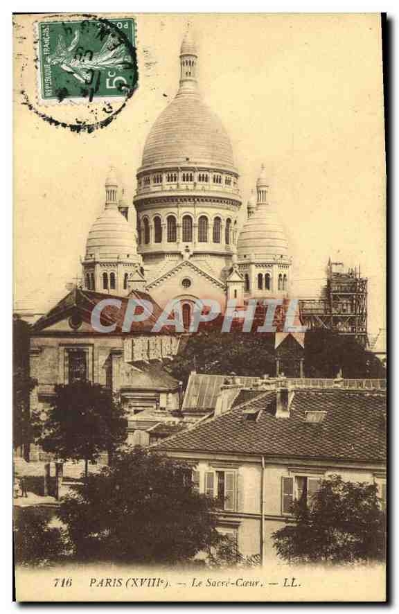 CPA Paris Le Sacre Coeur