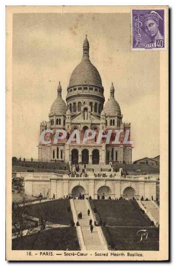CPA Paris Sacre Coeur