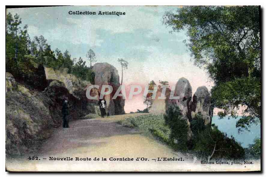CPA Nouvelle Route de la Corniche d'Or L'Esterel