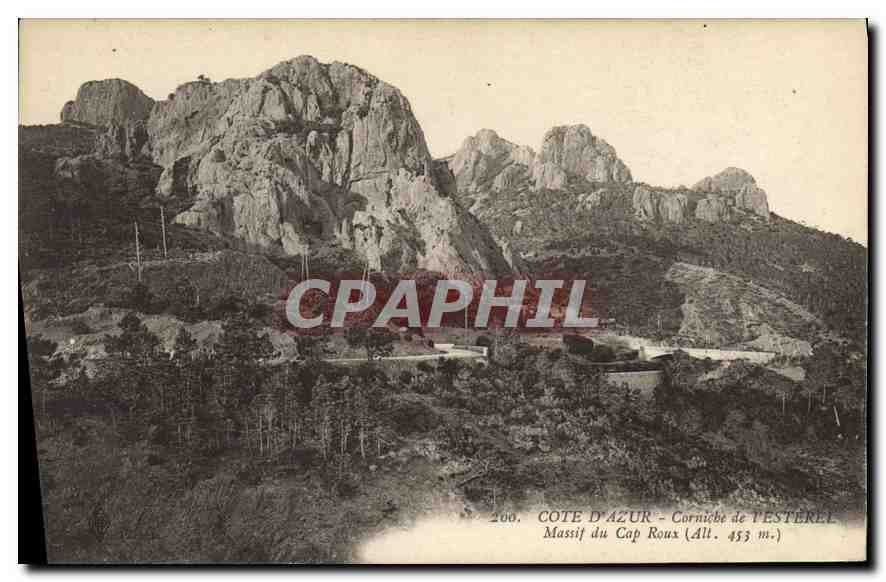 CPA Corniche de l'Esterel Massif du Cap Roux