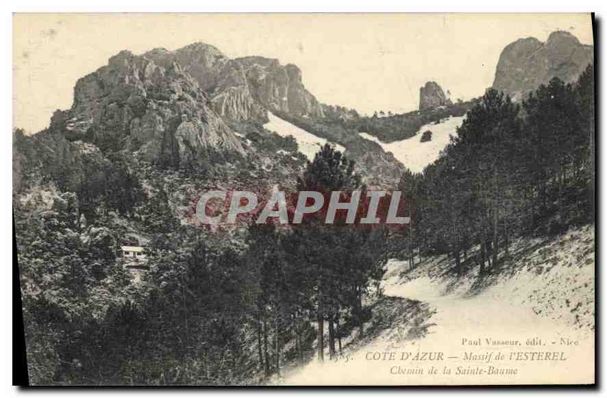 CPA Massif de l'Esterel Chemin de la Sainte Baume