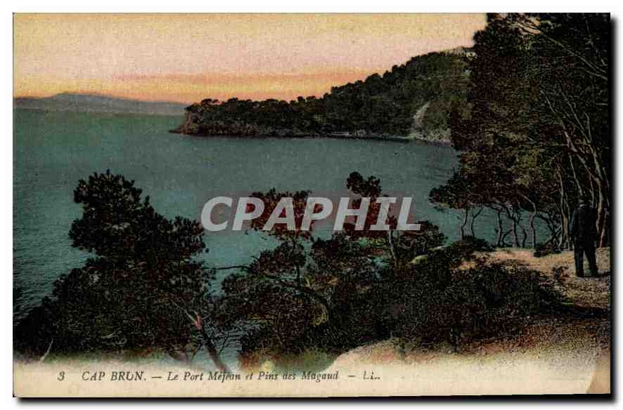 CPA Cap Brun Le Port Mejean et Pins des Magaud