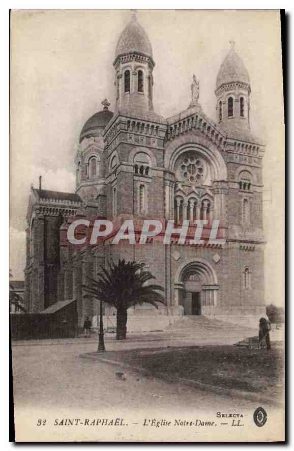 CPA Saint Raphael L'Eglise Notre Dame