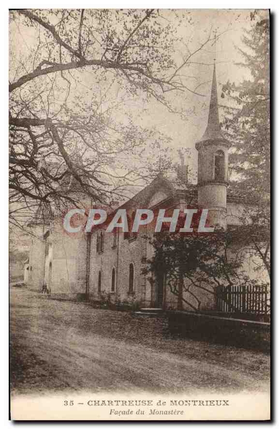 CPA Chartreuse de Montrieux Facade du Monastere